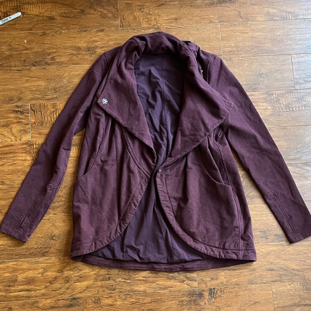 Lululemon Athletica Burgundy Blazer - Picture 3 of 14